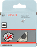 Bosch clic 快速鎖定螺帽 M14，適用於角磨機。